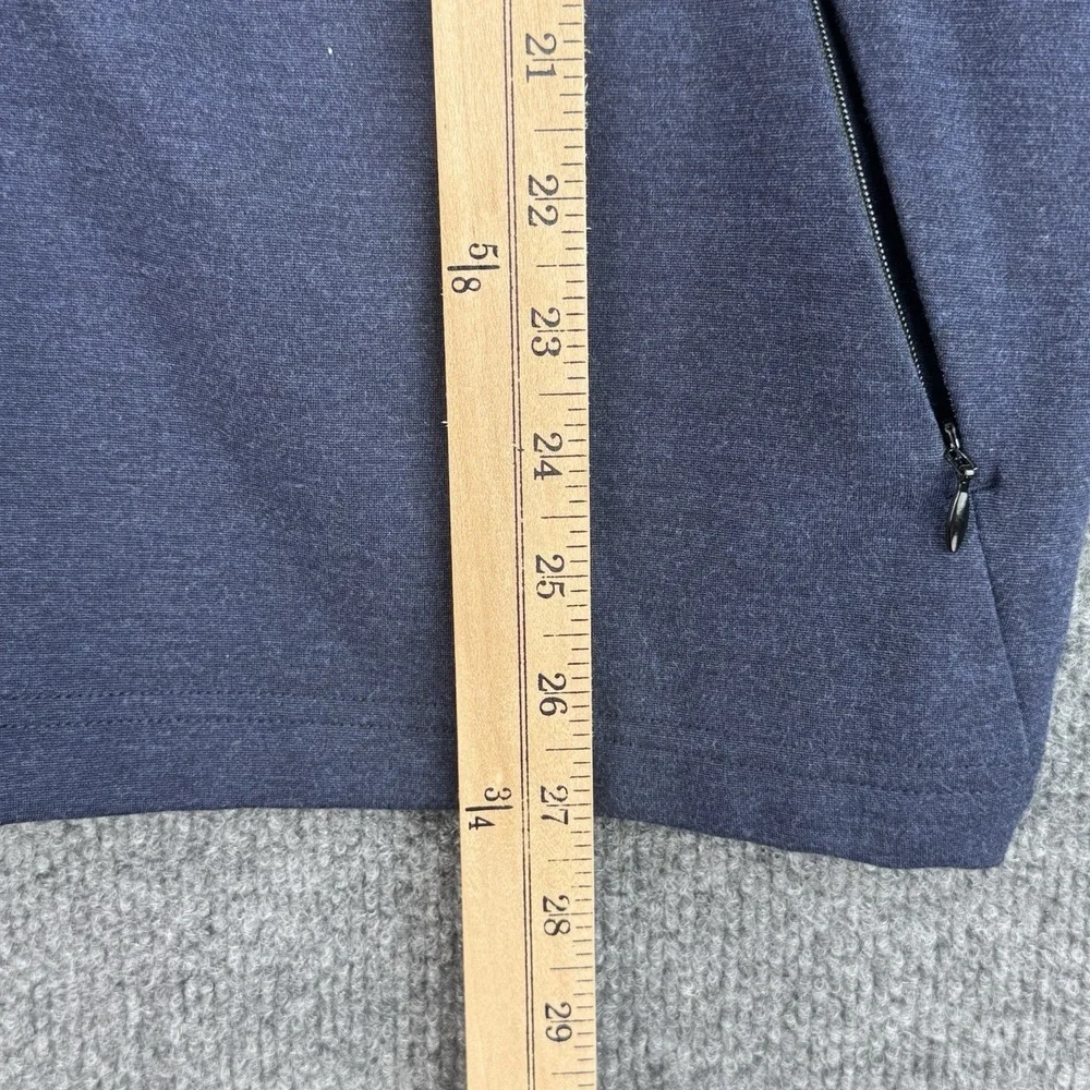 Mizzen Main ProFlex Jacket Mens Size M Blue Full Zip Stretch Performance Golf